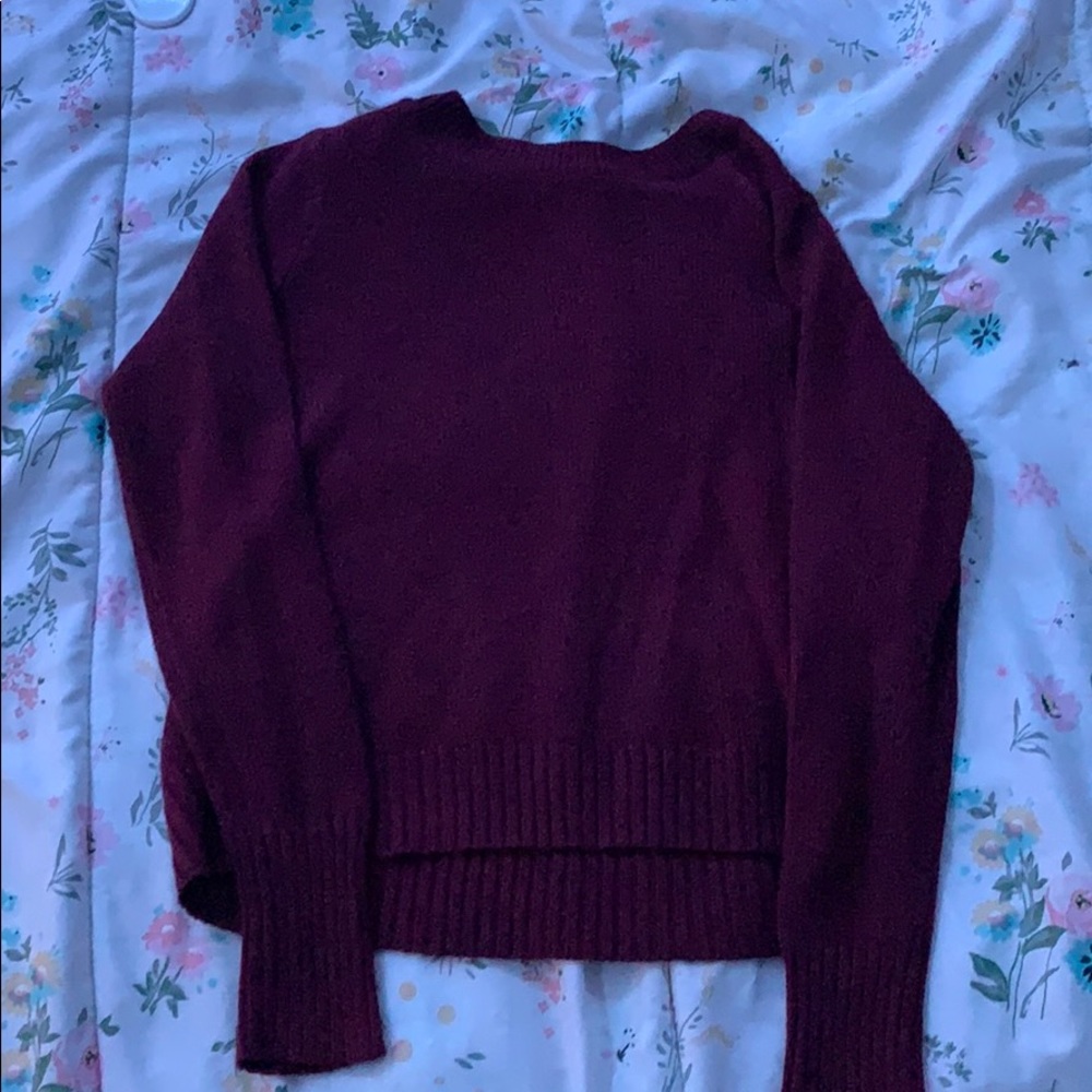 Ribbed sweater